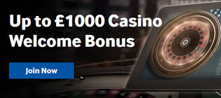 Welcome Bonus at Betway Casino